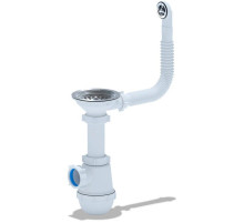 Сифон для кухонной мойки 3 1/2-40 АНИ пласт A0142S