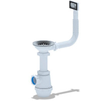 Сифон для кухонной мойки 3 1/2-40 АНИ пласт A0145S