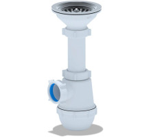 Сифон для кухонной мойки 3 1/2"-40 АНИ пласт A0150