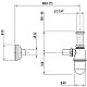 Заказать Сифон для раковины Gattoni Accessori 0152/00C0 в магазине сантехники Santeh-Crystal.ru