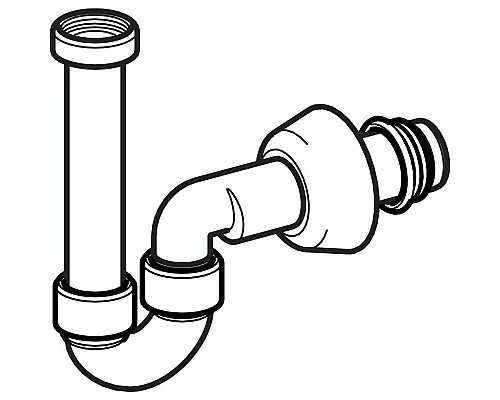 Приобрести Сифон для раковины 1 1/4-40 Geberit 151.105.21.1 в магазине сантехники Santeh-Crystal.ru