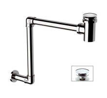 Сифон для раковины с донным клапаном с переливом Remer 985