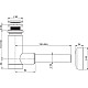 Заказать Сифон для раковины Ravak Balance X01723 в магазине сантехники Santeh-Crystal.ru