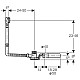 Заказать Слив-перелив для ванны Geberit 150.756.21.1 в магазине сантехники Santeh-Crystal.ru