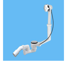 Слив-перелив для ванны нажимного действия McALPINE MRB13CBSR