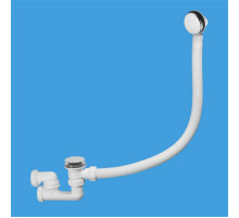 Слив-перелив для ванны ClickClack McALPINE MRB10-PB