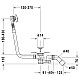 Заказать Слив-перелив для ванны Duravit 791245000001000 в магазине сантехники Santeh-Crystal.ru
