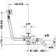 Заказать Слив-перелив для ванны Duravit 791244000001000 в магазине сантехники Santeh-Crystal.ru