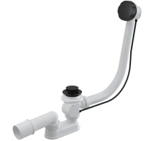 Слив-перелив для ванны AlcaPlast A55BLACK-100