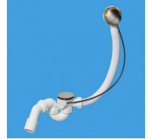 Слив-перелив для ванны McALPINE MRB2SN-PB