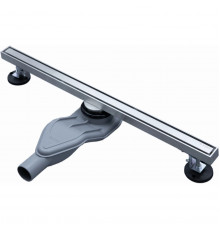 Душевой трап (лоток) AltroBagno Supremo AltroBagnoSupremo071228Ni 60 см, с решеткой, 2 в 1 под плитку, никель матовый