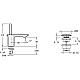 Купить Комплект смесителей Jacob Delafon Stance E9100-CP + E14760-CP в магазине сантехники Santeh-Crystal.ru