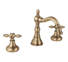 Смеситель для биде на три отверстия бронза Cezares Atlantis-Nostalgia ATLANTIS-NOSTALGIA-BBS2-02