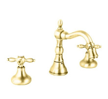 Смеситель для биде на три отверстия золото 24 карата Cezares Atlantis-Nostalgia ATLANTIS-NOSTALGIA-BBS2-03/24