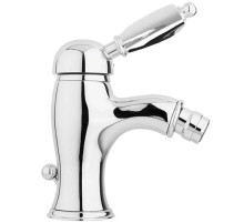 Смеситель для биде хром, ручка металл Cezares Elite ELITE-BSM1-01-M