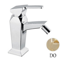 Смеситель на биде однорычажный c донным клапаном золото 24 карата Cezares Legend LEGEND-BSM2-03/24