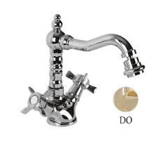 Смеситель для биде золото 24 карат Cezares Lord LORD-BS2-03/24