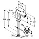 Приобрести Смеситель для биде с донным клапаном Kludi E2 492160575 в магазине сантехники Santeh-Crystal.ru