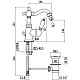 Заказать Смеситель для биде с донным клапаном Gattoni Orta 2751/27V0BR в магазине сантехники Santeh-Crystal.ru