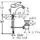 Заказать Смеситель для биде с донным клапаном Gattoni Orta 2756/27C0CR в магазине сантехники Santeh-Crystal.ru
