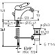 Заказать Смеситель для биде с донным клапаном Gattoni Orta 2756/27V0BR в магазине сантехники Santeh-Crystal.ru