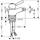 Приобрести Смеситель для биде с донным клапаном Axor Carlton 17210000 в магазине сантехники Santeh-Crystal.ru