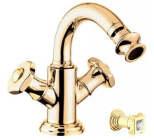 Смеситель для биде с донным клапаном Cezares APHRODITE-BS2-03/24-SW