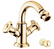 Смеситель для биде с донным клапаном Cezares APHRODITE-BS2-03/24-M