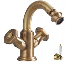 Смеситель для биде с донным клапаном Cezares APHRODITE-BS2-02-Bi