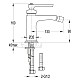 Заказать Смеситель для биде без донного клапана Cezares LIBERTY-F-BS-01-W0 в магазине сантехники Santeh-Crystal.ru
