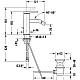 Заказать Смеситель для биде с донным клапаном Duravit C.1 C12400001010 в магазине сантехники Santeh-Crystal.ru