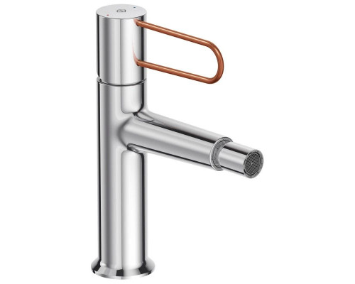 Купить Смеситель для биде с донным клапаном Jacob Delafon Odeon Rive Gauche E21033-CPR-CP в магазине сантехники Santeh-Crystal.ru