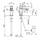 Заказать Смеситель для биде с донным клапаном Noken Urban N199999613 в магазине сантехники Santeh-Crystal.ru
