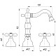 Купить Смеситель для биде Migliore Princeton Plus ML.PRP-8025.CR в магазине сантехники Santeh-Crystal.ru