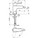 Заказать Смеситель для биде без донного клапана Ideal Standard Cerafine D BC746AA в магазине сантехники Santeh-Crystal.ru