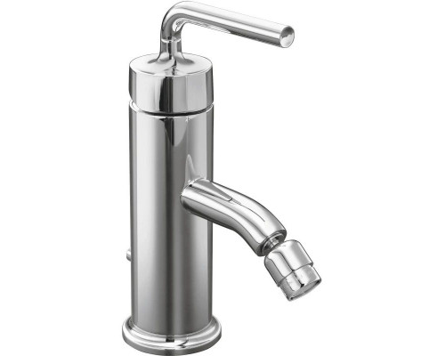 Заказать Смеситель для биде с донным клапаном Jacob Delafon Purist E14434-4A-CP в магазине сантехники Santeh-Crystal.ru