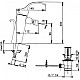 Приобрести Смеситель для биде с донным клапаном Jacob Delafon Salute E73080-CP в магазине сантехники Santeh-Crystal.ru