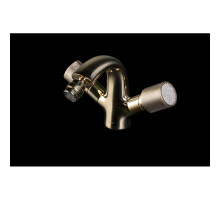 Смеситель для биде Boheme Royal Cristal 296-Royal/CRST black