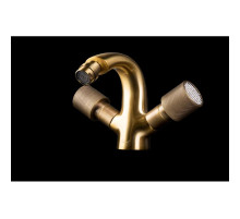 Смеситель для биде Boheme Royal Cristal 316-Royal/CRST black