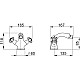 Заказать Смеситель для биде с донным клапаном Migliore Prestige 31603 в магазине сантехники Santeh-Crystal.ru