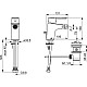Заказать Смеситель для биде с донным клапаном Oras Saga New 3918F в магазине сантехники Santeh-Crystal.ru