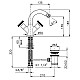 Приобрести Смеситель для биде с донным клапаном Nicolazzi Arena 3337RA44 в магазине сантехники Santeh-Crystal.ru