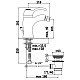 Приобрести Смеситель для биде с донным клапаном Paffoni Giorgia GI135CRC в магазине сантехники Santeh-Crystal.ru