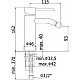 Заказать Смеситель для биде без донного клапана Paffoni Light LIG131HGSP в магазине сантехники Santeh-Crystal.ru
