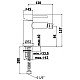 Приобрести Смеситель для биде без донного клапана Paffoni Stick SK131HCR в магазине сантехники Santeh-Crystal.ru