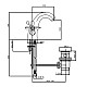 Приобрести Смеситель для биде с донным клапаном Caprigo Bristol 21-030-crm в магазине сантехники Santeh-Crystal.ru