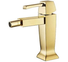 Смеситель для биде с донным клапаном Caprigo Diamante 50-030-oro