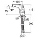 Приобрести Смеситель для биде без донного клапана Roca Insignia 5A6A3ACN0 в магазине сантехники Santeh-Crystal.ru