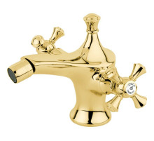 Смеситель для биде с донным клапаном Caprigo Monarch 41-030-oro