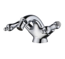 Смеситель для биде с донным клапаном Caprigo Adria Classic Metal Edition 03M-530-crm